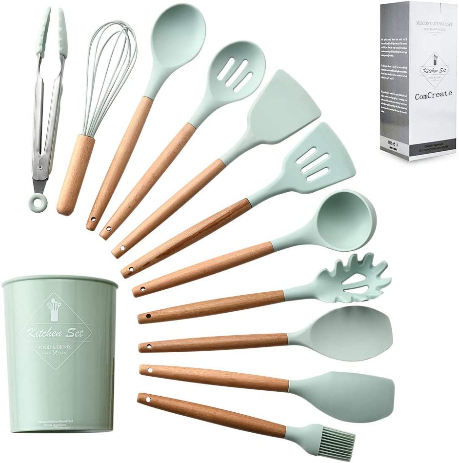 Ruya company 13 -Piece Silicone Assorted Kitchen Utensil Set